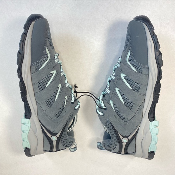 CloudVeil Expedition Trail Hiking Grey/ Aqua Shoe CoolMax Insoles; Women Size 11 - Picture 5 of 14